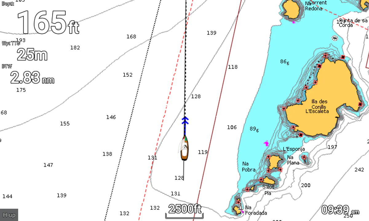 Raymarine Element 9S m/kart